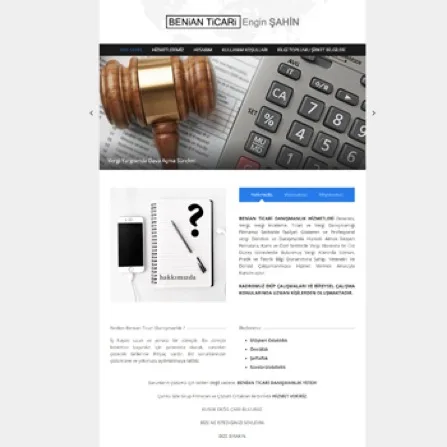 Benian Ticaret proje görseli