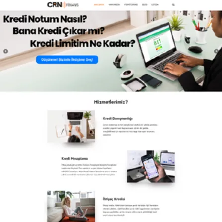 Crn Finans proje görseli