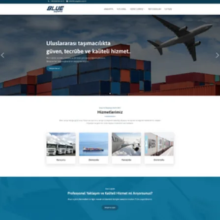 Blue Logistics proje görseli