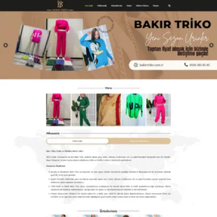 Bakır Triko proje görseli