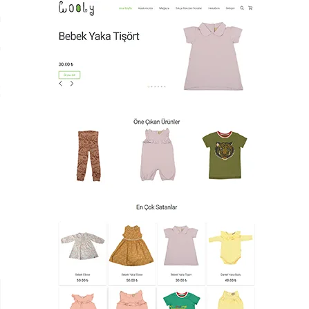 Wooly Store proje görseli