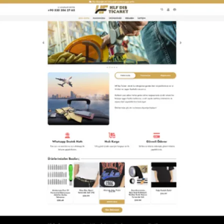 HLF Dış Ticaret proje görseli